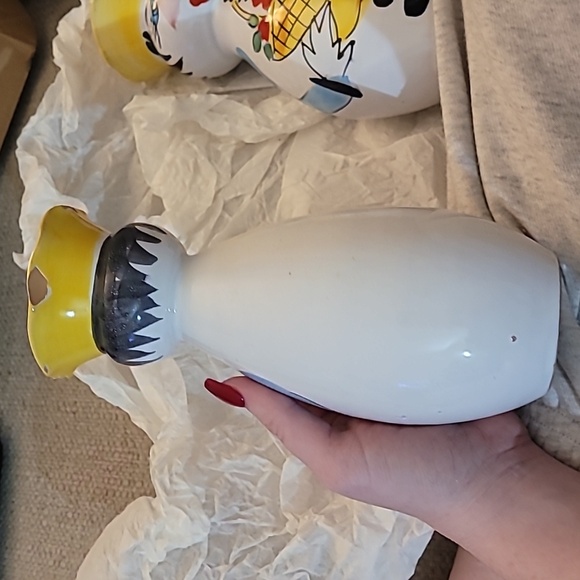 Vintage Aldo Londi Bitossi Salt & Pepper Shakers Italian Mid Century Modern - Picture 7 of 14